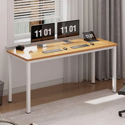 Produktbild von SogesHome Computertisch 120x60x75 cm PC Schreibtisch Büro Arbeitsplatz Esstisch