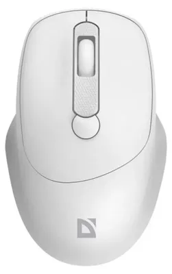Produktbild von Defender Maus Feam Mm-296 Rf Leise Weiss