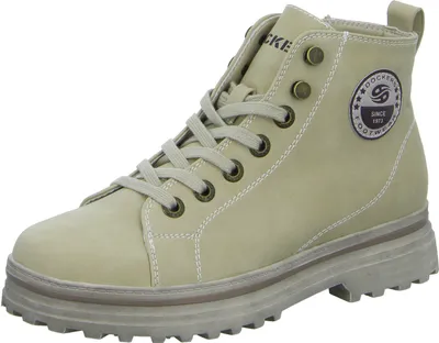 Produktbild von Dockers Damen-Schnürstiefelette Beige, Farbe:beige/schlamm, EU Größe:38