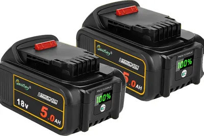 Image de Batterie Li-Ion, capacité de 5 Ah, 2 batteries de 5 Ah