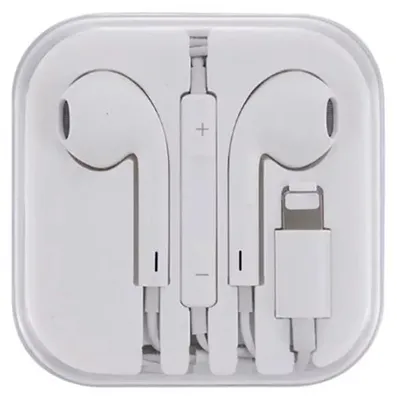 Obrázok produktu pre Sluchtka Lightning pre iPhone, s výkonomnými basmi, mikrofónom, v elegantnej farbe