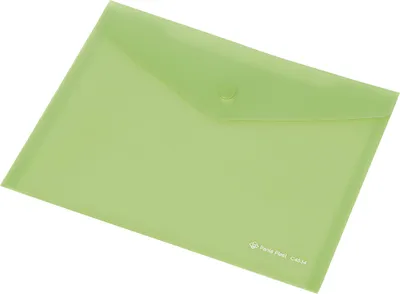 Produktbild von Dokumentenhülle A5 Druckknopf pastellgrün