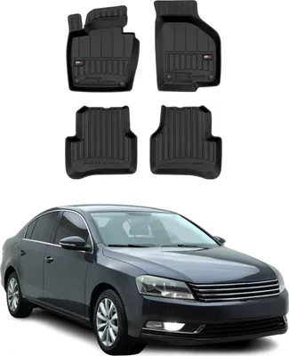 Produktbild von OMAC Gummi Fußmatten für VW Passat B7 2010-2015 Premium TPE Automatten 4tlg
