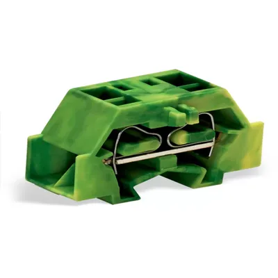 Obrázok produktu pre WAGO 4-L-CLAMP 2,5qmm 261-337 žlto-zelená 2x0,08-2,5qmm s Flansc
