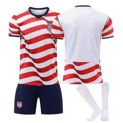 Obrázok produktu pre No name no number Domáci dres USA pre futbal Majstrovstvá sveta vo futbale 2026 pre deti a dospelých Veľkosť:L