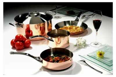 Produktbild von Konische Sauteuse aus Kupfer PRIMA MATERA - 20 cm