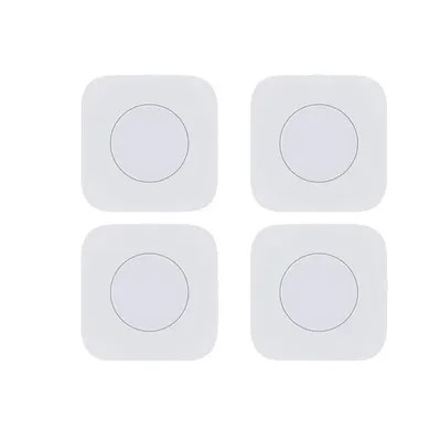 Obrázok produktu pre Aqara Wireless Mini Switch, pripojenie Zigbee, ovládanie jedným tlačidlom, 4 bezdrôtové spínače