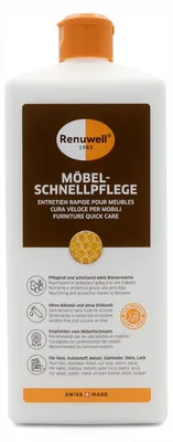 Produktbild von Renuwell Möbel Schnellpflege mit Bienenwachs, 1L