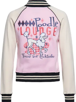 Produktbild von Queen Kerosin College Jacke - Poodle Rosa S