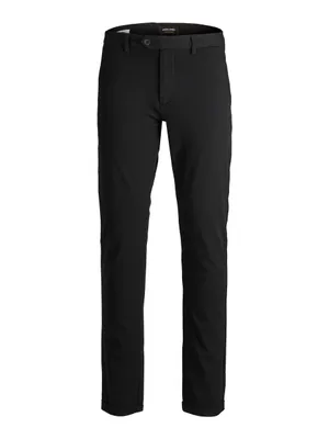 Immagine prodotto di Jack & Jones 12159954, Chino, Adulto, Nero, Spandex, Poliestere, Viscosa, Non candeggiare, Asciugatura naturale