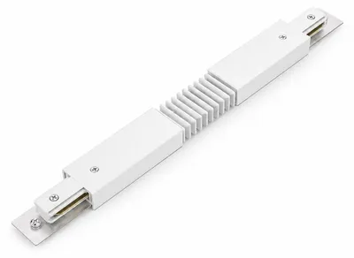 Produktbild von hoftronic Flex-Verbinder 1-Phasen Stromschiene Weiß IP20