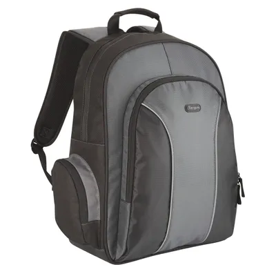 Produktbild von Targus Essential 15.4 - 16 inch / 39.1 - 40.6cm Laptop Backpack - Notebook-Rucksack - 40.6 cm ( 16" ) - Grau, Schwarz