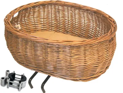 Zdjęcie produktu dla Basil Pluto Dog Bicycle Basket Kosz rowerowy Nature