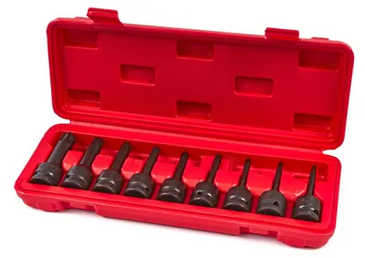 Produktbild von HBM 9-teiliger langer Torx-Steckschlüsselsatz mit 1/2-Zoll-Antrieb