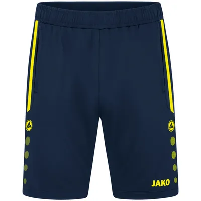 Produktbild von JAKO Kinder Trainingsshort Allround, Farbe:marine/neongelb, Größe:164