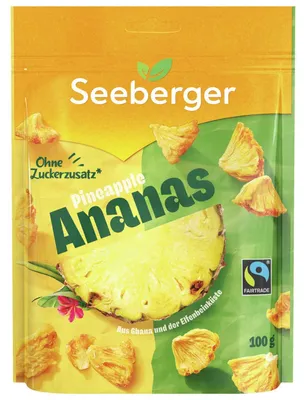 Produktbild von Seeberger Ananas 100g