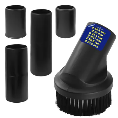 Rundes Mundstück mit 4 Adaptern, Ø 29,5–32 mm, für Staubsauger