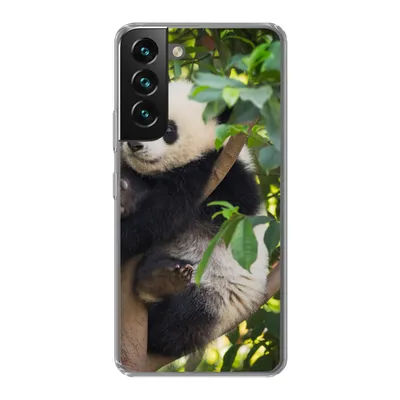 Produktbild von MuchoWow® Handyhülle Schutzhülle Hülle für Samsung Galaxy S22 Panda - Tier - Baum Silikon Softcase Handy Hülle - Mobiltelefonhülle