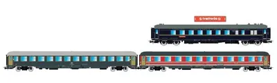 Produktbild von Rivarossi 3-tlg. Set Reisezugwagen Alpen-Express,FS, Ep. IVb HR4361
