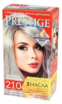Obrázek produktu pro Vips Prestige permanentní krémová barva na vlasy 210 platinová blond 115 ml