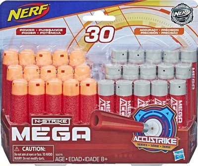 Immagine prodotto di Nerf Mega Šipky 30K Accustrike Combo