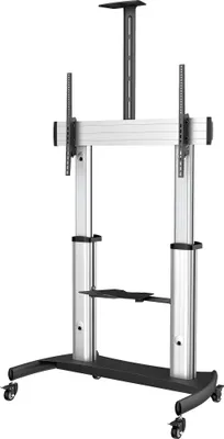 Image de StarTech.com STNDMTV100 support pour téléviseur 2,54 m (100") Noir, Argent