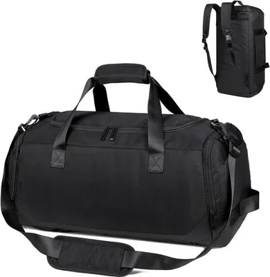 Produktbild von Große Sporttasche mit Schuhfach und nasser Tasche - 50 Liter wasserdichte Trainings- und Wochenendtasche