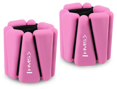 Image de POIDS EN SILICONE pour exercices des chevilles et des poignets, modèle SNK01, couleur rose