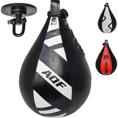 Zdjęcie produktu dla Worek bokserski speed bag - Skórzany - Wielokolorowy - Do treningu i boksu