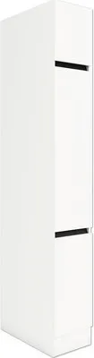 Produktbild von Optifit Apothekerschrank Luca932 BxTxH 30 x 57,1 x 206,8 cm weiß matt zerlegt KLLU HFZ306-0+