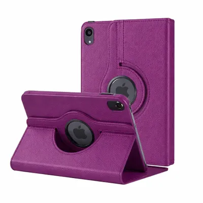 Produktbild von 360° Schutzhülle für Apple iPad 12th 11" (A18) / iPad 11th 11" (A16) / iPad 10 10.9" Generation (2026/2025/2022) Tasche Hülle Drehbar Stand - Lila