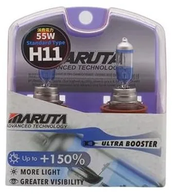 Zdjęcie produktu dla Żarówki halogenowe H4 60/55W xenon 3800K maruta do samochodu 2 szt.
