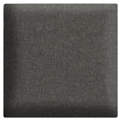 Produktbild von MG Design Polsterpaneel 30 x 30 cm in Grau - 3D Wandkissen fürs Bettkopfteil & Wanddeko, ohne Bohren, geräuschmindernd, fein strukturiert, pflegeleicht & Abriebfest
