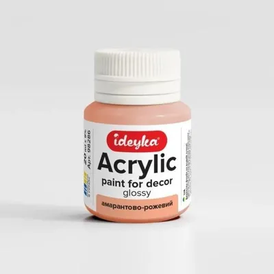Produktbild von Acrylfarbe Amaranthrosa 20 ml zum Malen