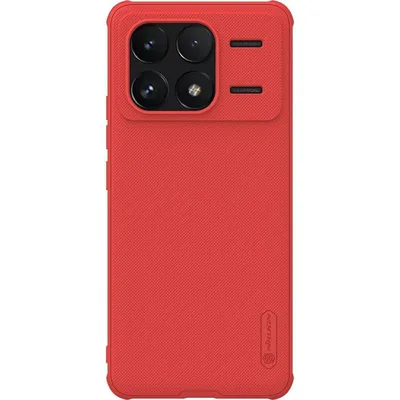 Produktbild von Handyhülle für Xiaomi POCO F6 Pro / Redmi K70 Pro / K70, Nillkin Super Frosted Shield Pro, Rot