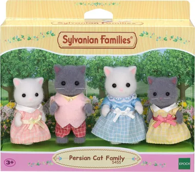 Immagine prodotto di Set Famiglia Gatti Persiani Sylvanian - Playset Animale 05455