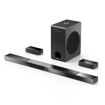 Obrázek produktu pro ULTIMEA 5.1.2kanálový soundbar pro televizory s Dolby Atmos, systém prostorového zvuku domácího kina se subwooferem pro zvuk kina, HDMI/Opt/Bluetooth