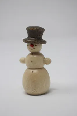 Obrázok produktu pre Miniatúrna figúrka snehuliaka výška 2cm NOVINKA