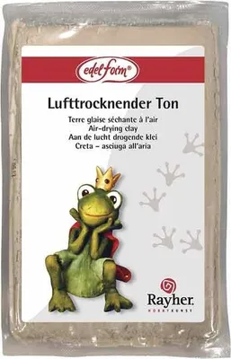 Produktbild von Lufttrocknender Ton, weiß, 500g