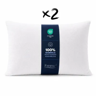 Produktbild von Pamukkale Matratzen - Wasserdichtes Kissen 2er Set 100% Baumwolle 50x70