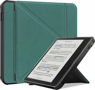 Image de imoshion Bibliothèque pliante pour la Kobo Libra Couleur - Vert foncé