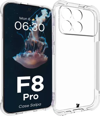 Produktbild von Flexible Handyhülle für Xiaomi POCO F8 Pro, Bizon Case Salpa, Transparent