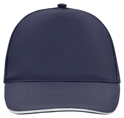Image de Casquette « Promo » Myrtle Beach, visière sandwich LT994 (taille unique) (marine)