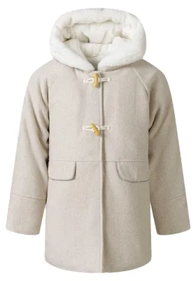 Immagine prodotto di Minoti - Piumino da bambina con cappuccio MN575 (86) (grigio)