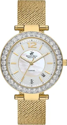 Produktbild von Damenarmbanduhr BEVERLY HILLS BP3589C.120 Goldmode als Geschenk.