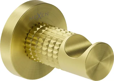 Zdjęcie produktu dla Mexen Triv haczyk na ręcznik, złoty szczotkowany - 70A33011-55