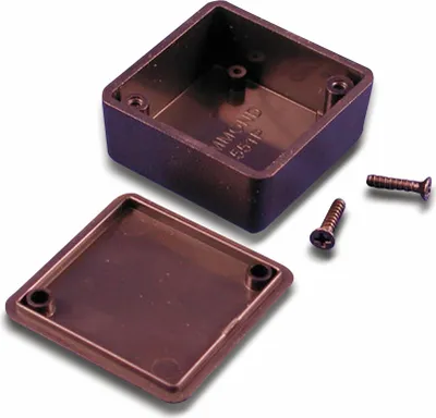 Image de HAMMOND Enceinte Euro, 1551PBK, 40 x 40 x 20
