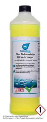 Produktbild von KaiserRein I Oberflächenreiniger Allzweckreiniger für innen und außen I 1000 ml I Konzentrat mit Lotuseffekt