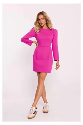 Imagen del producto de Made of Emotion: Vestido mini para mujer, modelo Kusgoon M805, color rosa, talla S