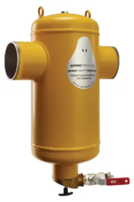 Productafbeelding van EDER SPIROTECH BE065LM, SpiroTrap magnetische filter, DN65, met lasflenzen, 10 bar / 110°C, 1 stuk.
